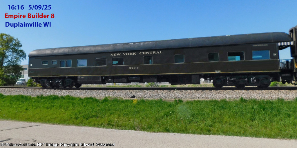 Hitching a ride on Empire Builder 8
